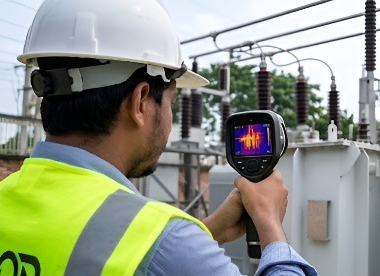 MEP Services Provider in Bangladesh - checking transformer tempreture